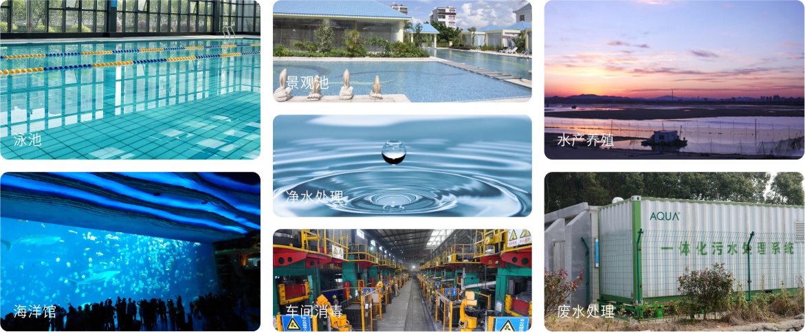 QHW消毒應用領域 QHW消毒應用領域